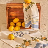 Lemoncello Katoenen Droogdoeken 2-Pack Geel (40x50 cm)