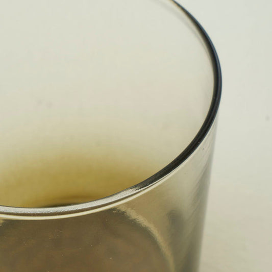 Gekleurde 3-delige glazenset groen (380 cc)