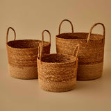 Aster Wicker Decoratieve Mand Naturel (29x25 cm)