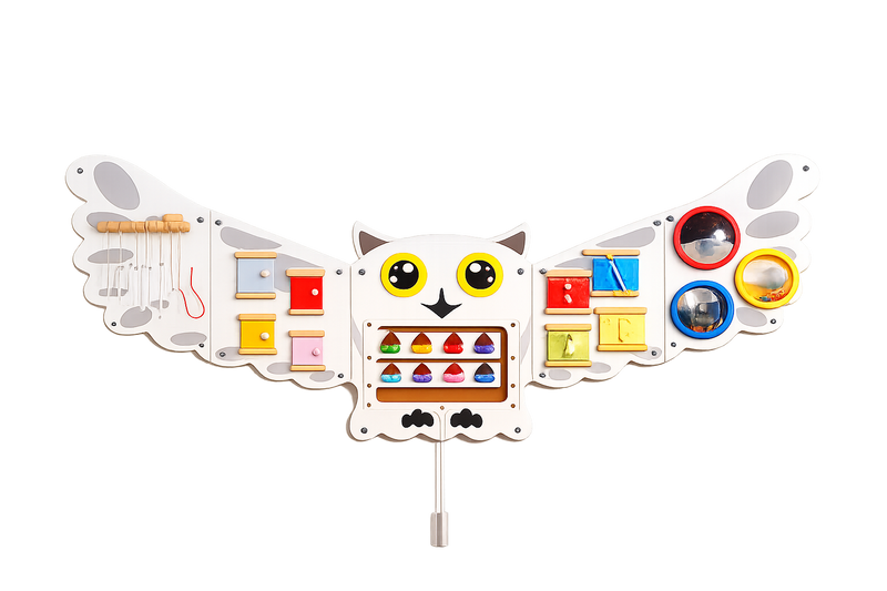 Educatief Houten Busy Board – Montessori Speelgoed 1 Jaar+ - UIL