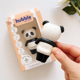 Panda Bijtring – 100% Natuurlijk Rubber | Panda & Bubble Vorm | Veilig & BPA-vrij | Babytandring 0+ Maanden