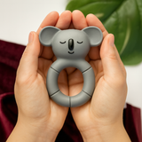 Koala Bijtring – 100% Natuurlijk Rubber, Koala‑Ring Vorm | Veilig & BPA‑vrij | Babytandring 0+ Maanden
