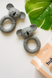 Koala Bijtring – 100% Natuurlijk Rubber, Koala‑Ring Vorm | Veilig & BPA‑vrij | Babytandring 0+ Maanden