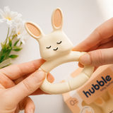 Konijn Bijtring – 100% Natuurlijk Rubber ringvorm | Veilig & BPA‑vrij | Babytandring 0+ Maanden