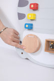 Montessori Busy Board Kat – Houten Educatief Activiteitenbord voor Baby & Peuter Productbeschrijving