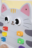 Montessori Busy Board Kat – Houten Educatief Activiteitenbord voor Baby & Peuter Productbeschrijving