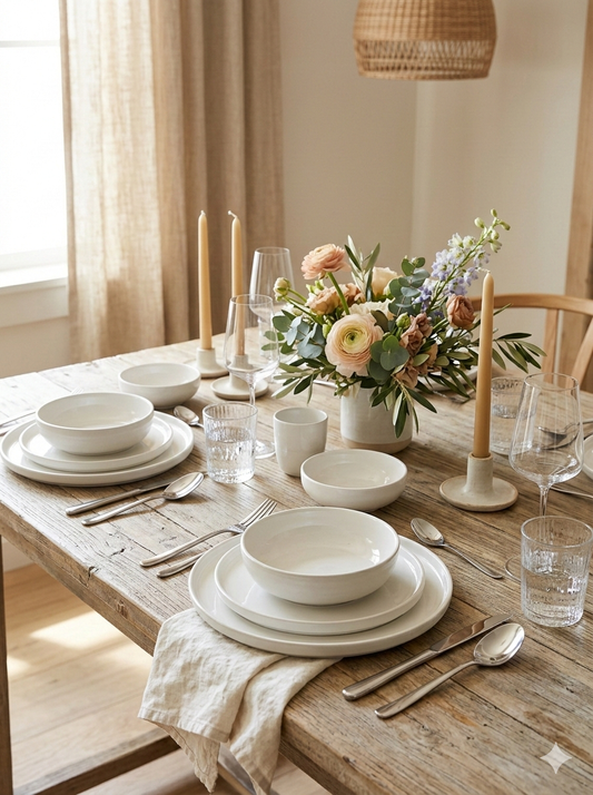 Ivory Classic 24 delige dinerset - 6 personen