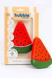 Watermeloen Bijtring – 100% Natuurlijk Rubber, Watermeloen Vorm | Veilig & BPA-vrij | Babytandring 0+ Maanden