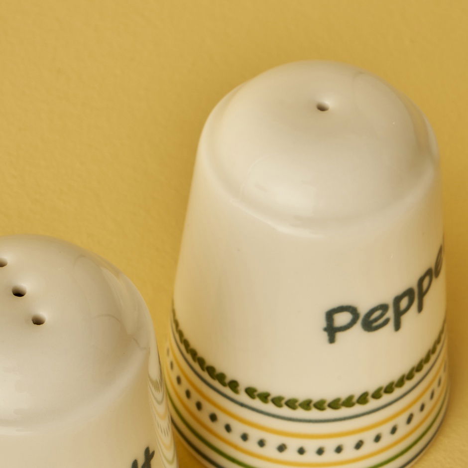 Lemoncello porseleinen zout- en peperstrooier (7 cm)