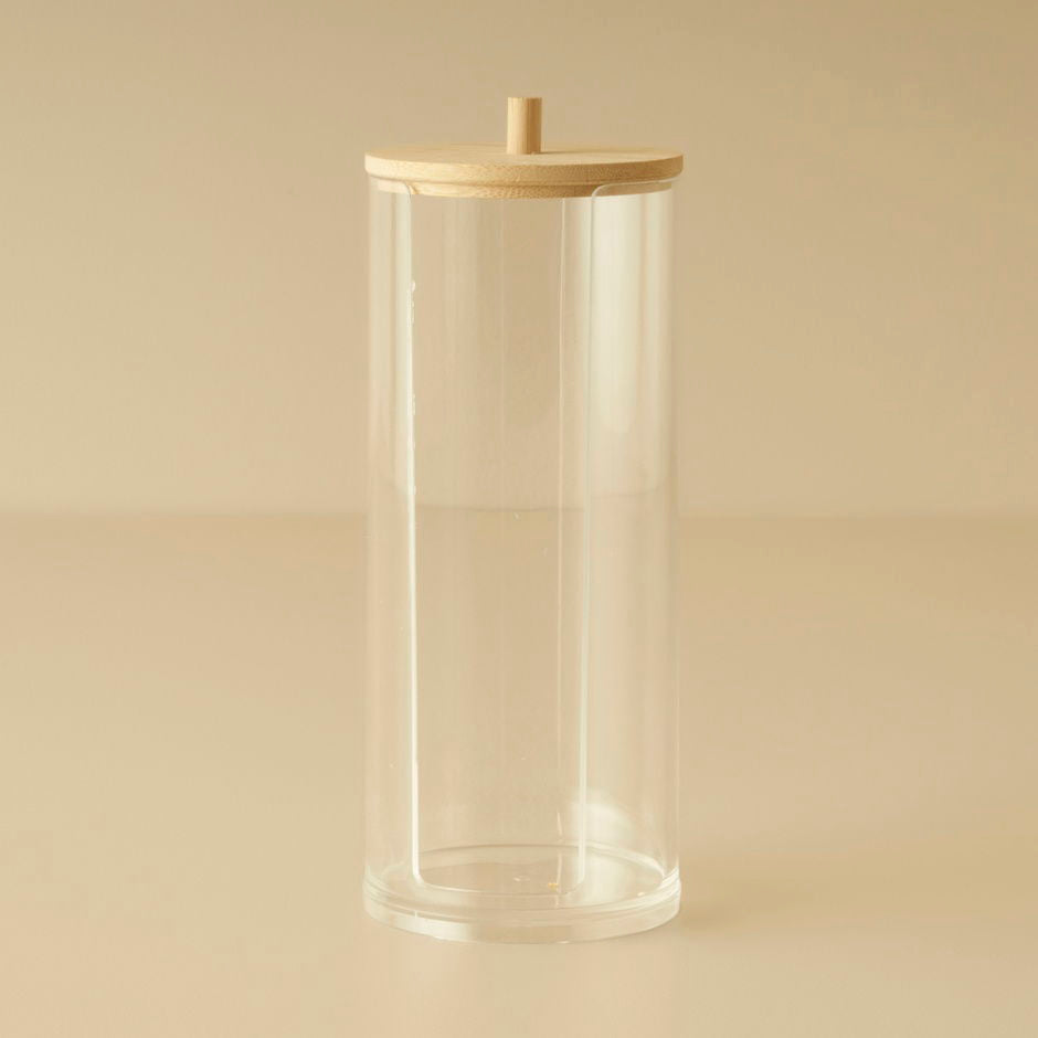 Dora Katoenen Houder Naturel (7x7x18 cm)