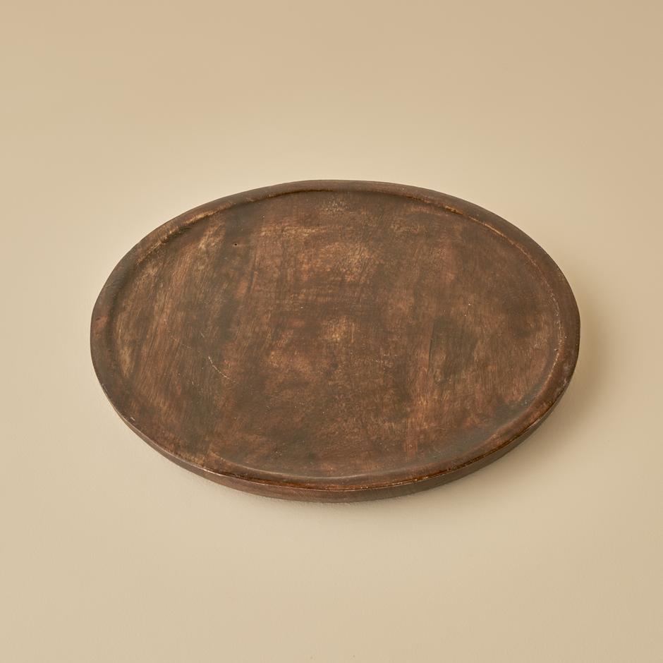 Boliva Mangoboom Decoratief Bord Natuurlijk (25x25x1,5 cm)