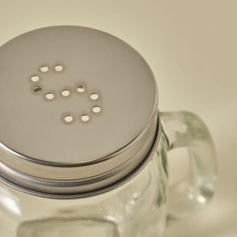 Rovi Zout- en peperstrooier Naturel (7x5,4x8,5 cm)