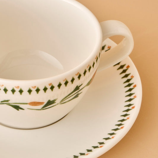 Tulip Set van 2 Thee- Cappuccino kopjes