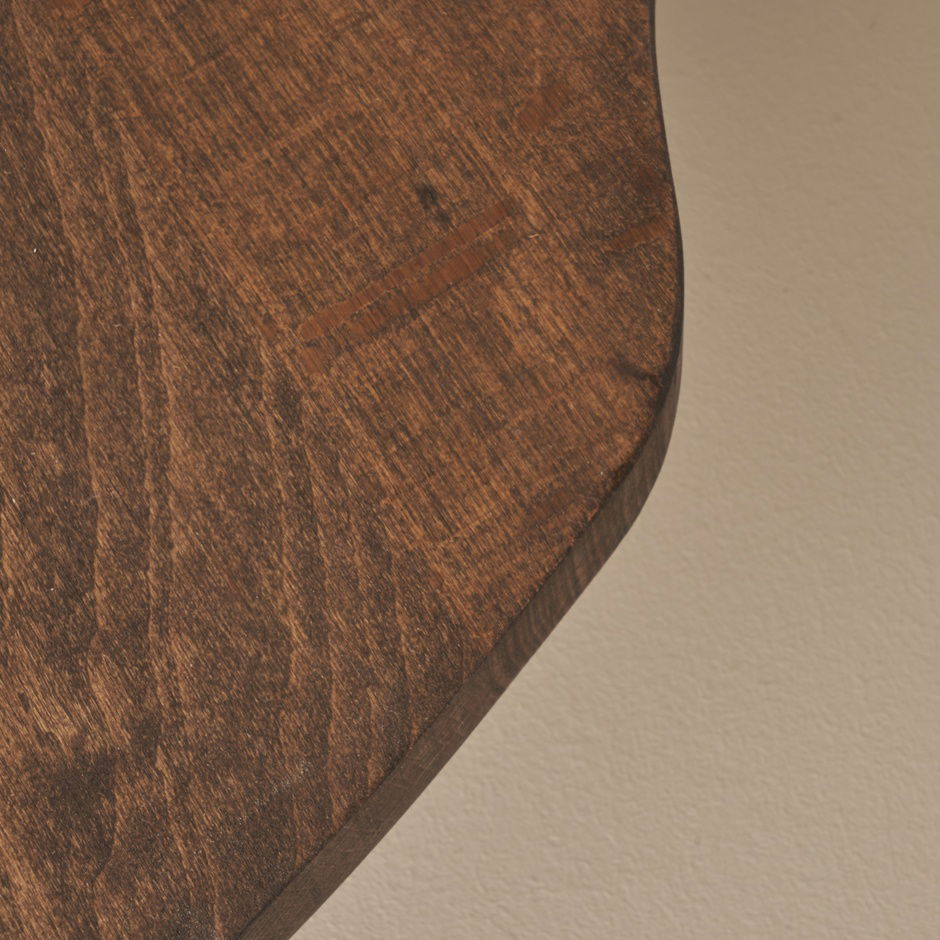 Geo Metalen Poot Presentatiestandaard Naturel (24,5x6,3 cm)