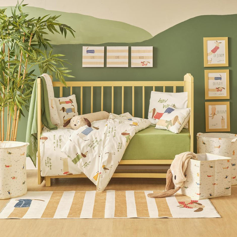 Kindertapijt met worstjesmotief (80x150 cm)