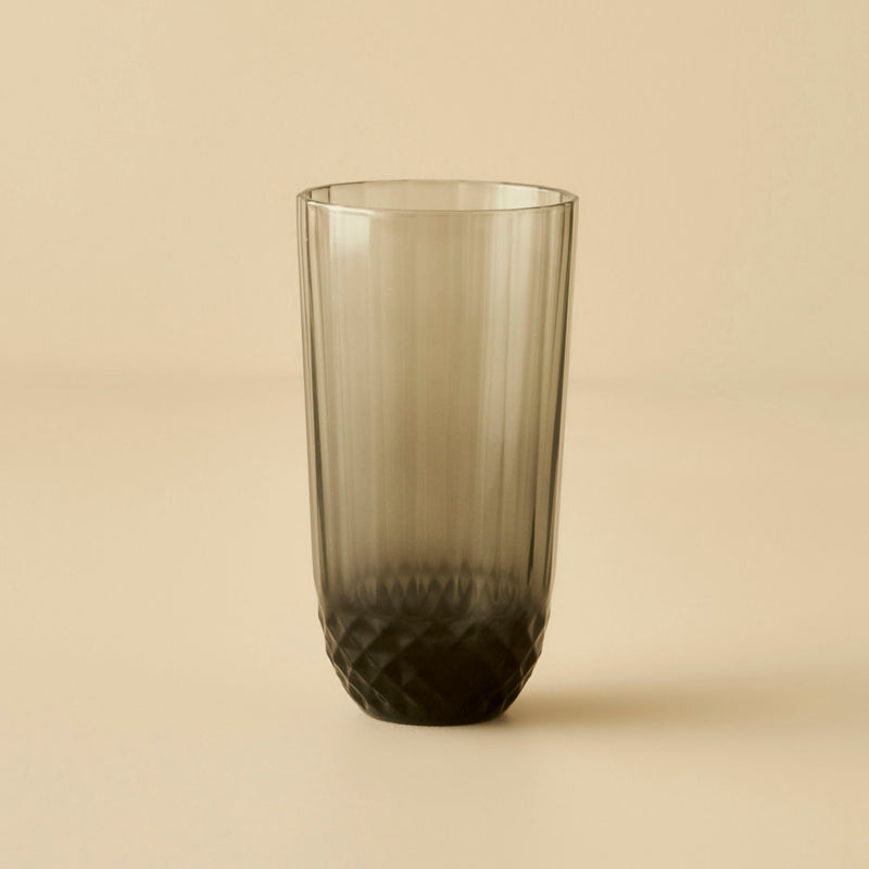 Colore Cut Drankglas Antraciet (345 cc) - 6 stuks