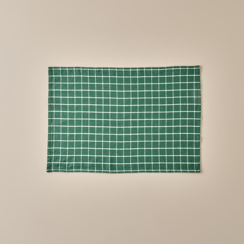 Juno theedoeken, 3-pack, groen (45x65 cm)