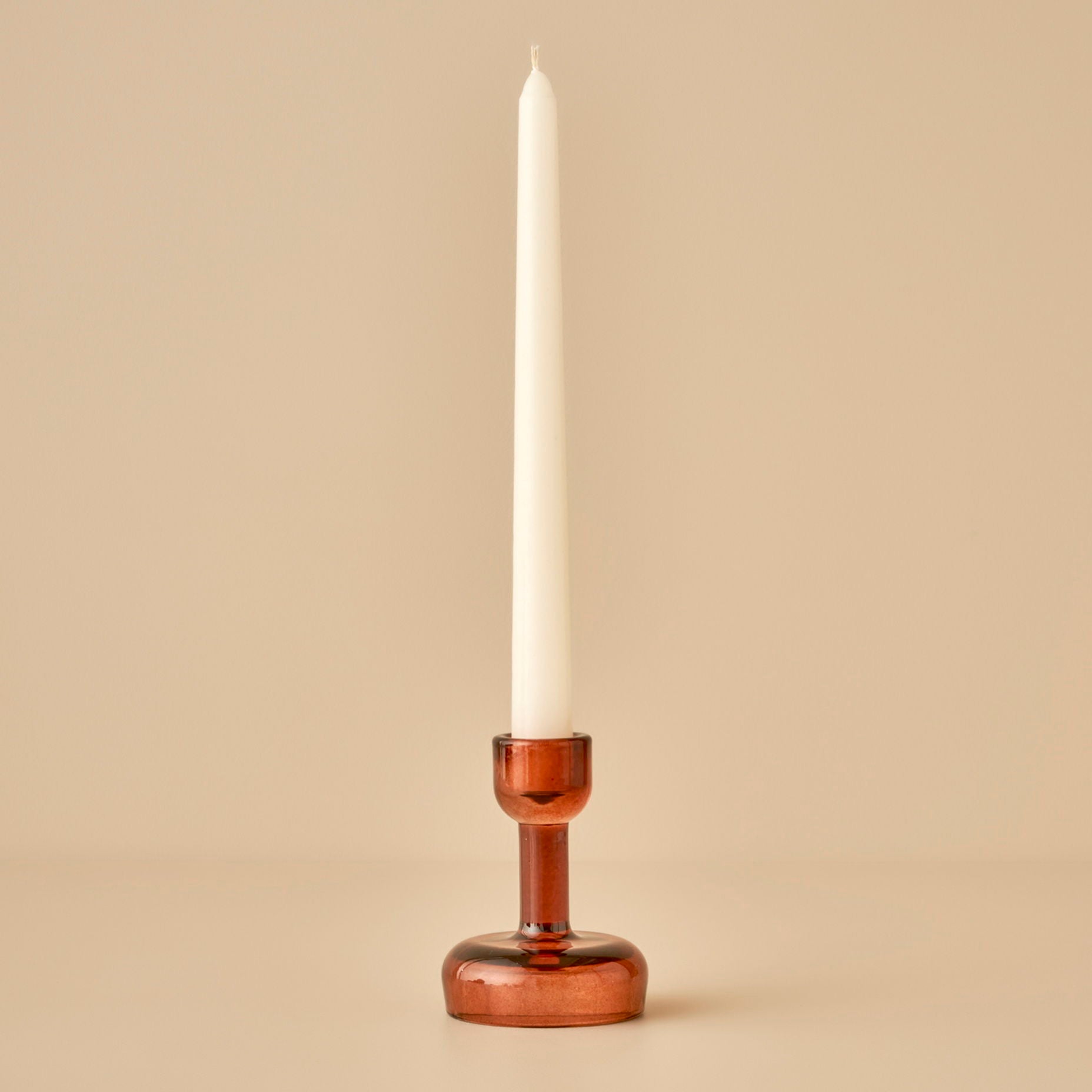 Miguel Kaarsenhouder Claret Rood (7x7x10 cm)
