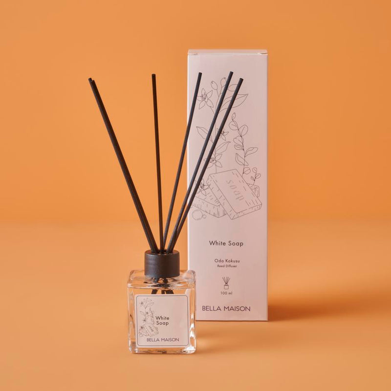 Witte zeep geurstokjes (100 ml)